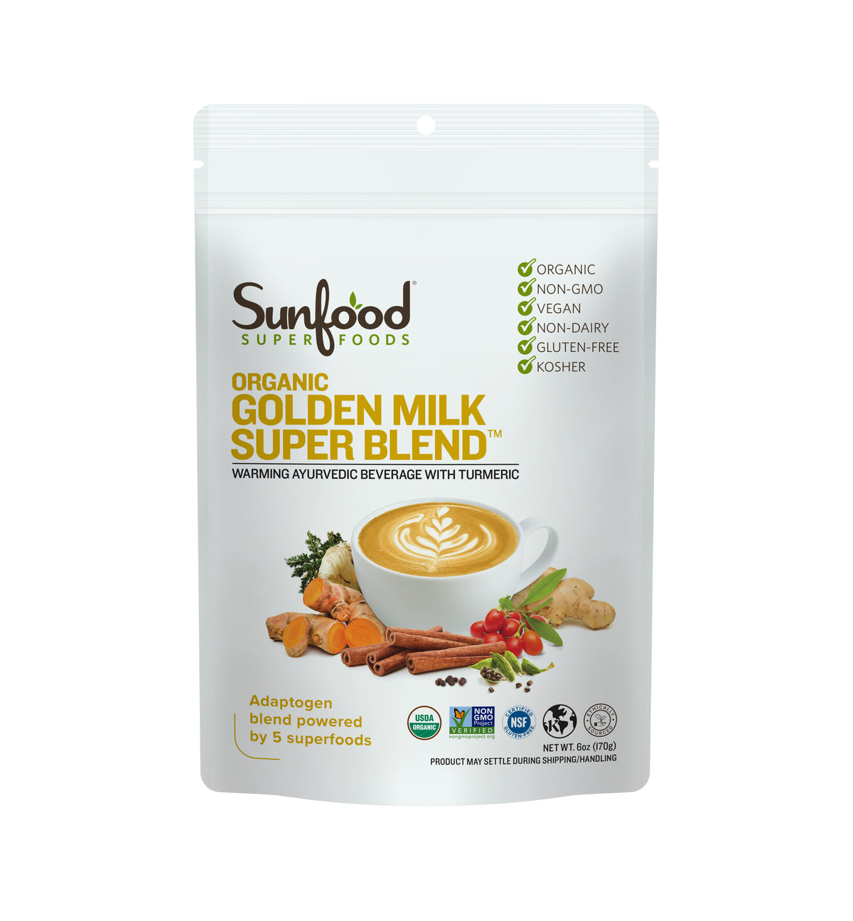 Golden Milk Super Blend, 6oz