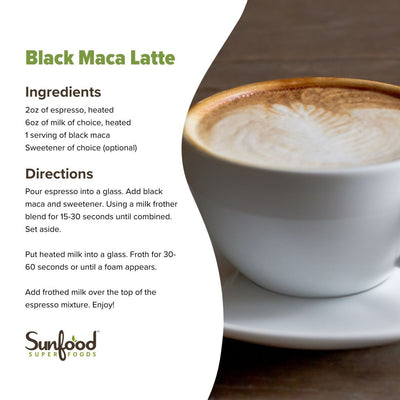 Black Maca Powder Recipe