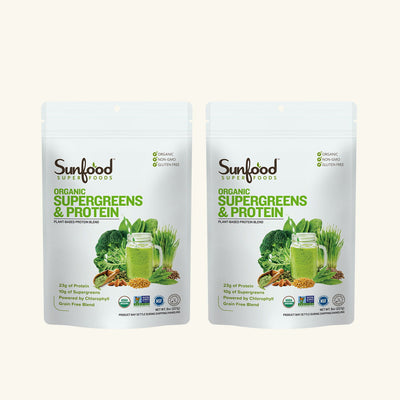 Supergreens & Protein Duo, 8oz